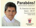 Parabéns para o Pe. Francisco